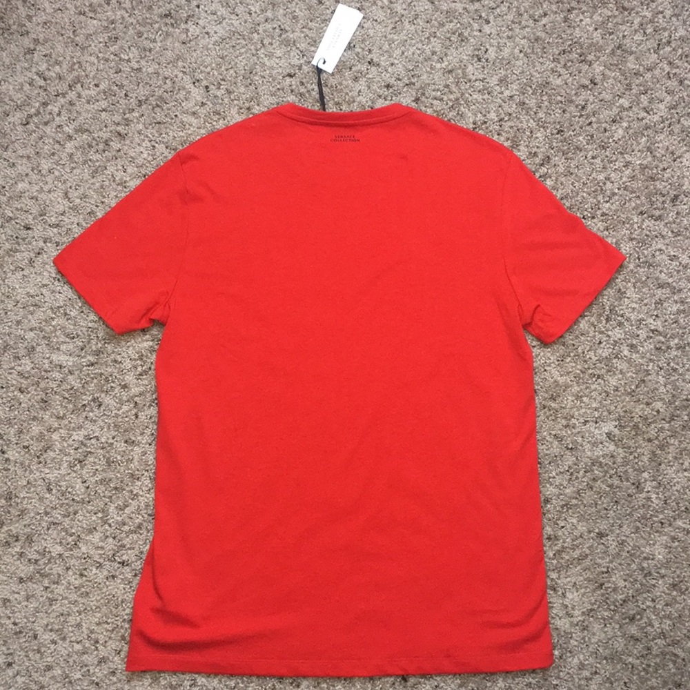 Versace Collection | Foil-Print Graphic T-shirt - Picture 6 of 8